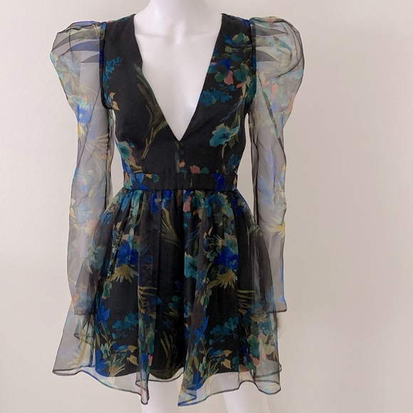 Ramy Brook Printed Linda Mini Dress New - Picture 1 of 13